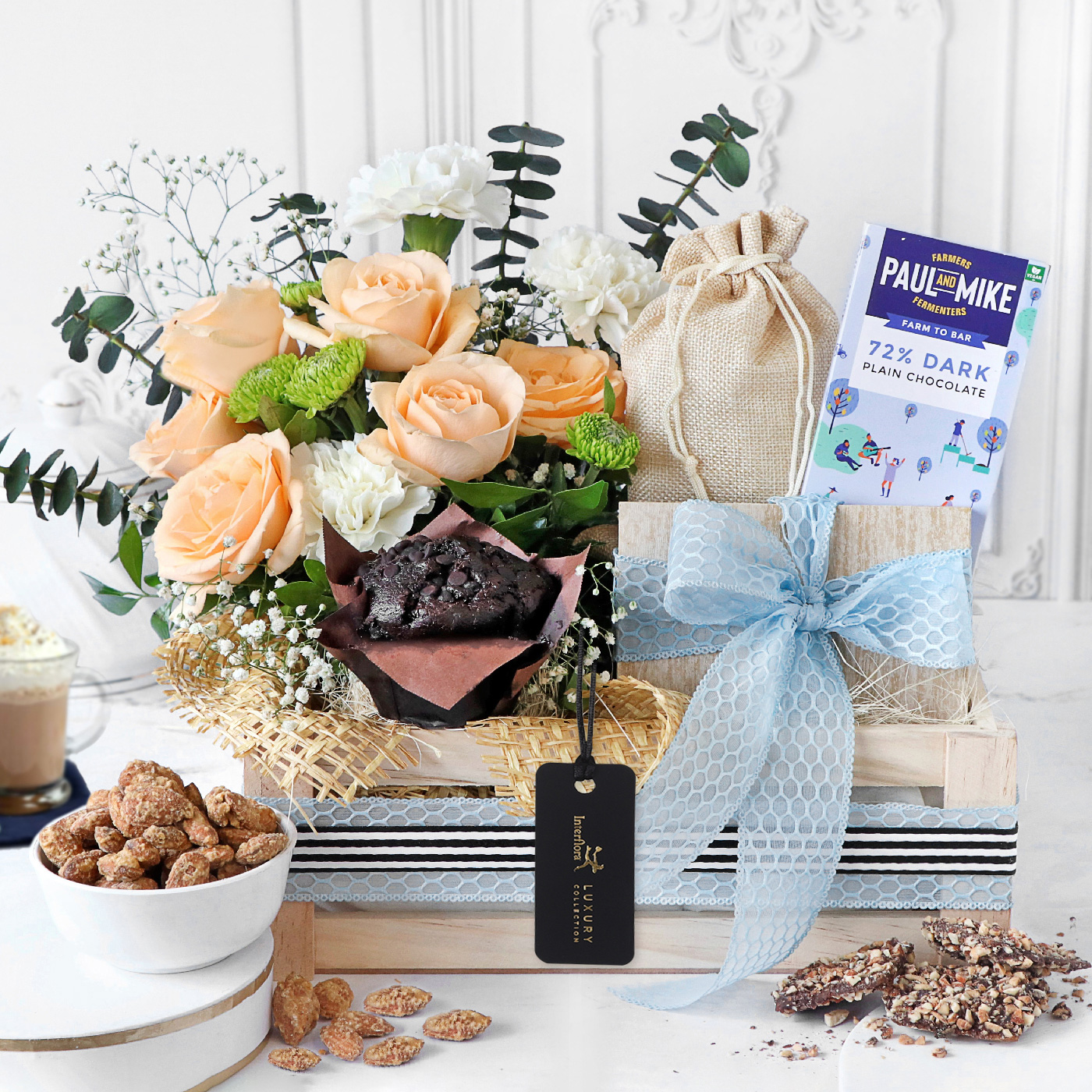 Flower Basket Gift Hamper